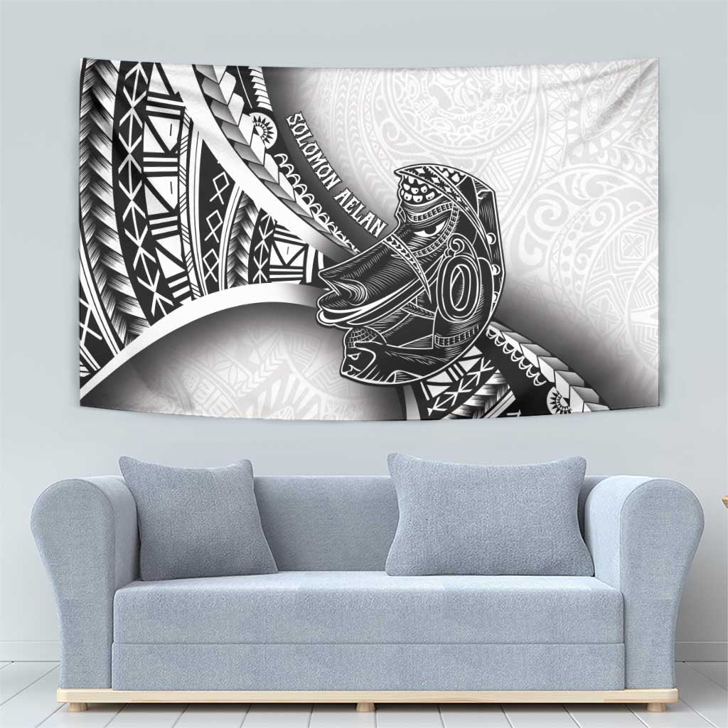 Solomon Islands Nguzunguzu Tapestry Polynesian Tribal Pattern LT05 - Polynesian Pride