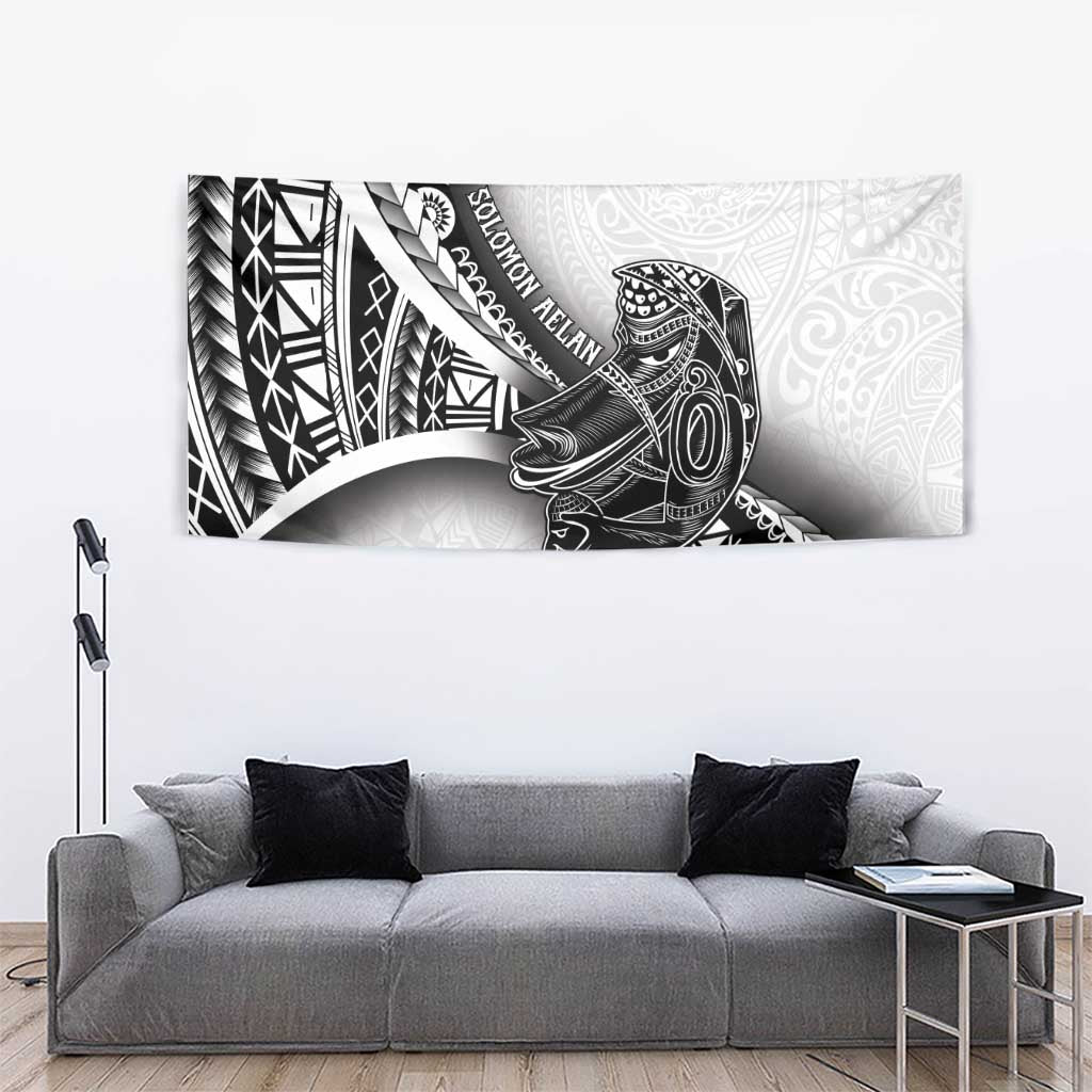 Solomon Islands Nguzunguzu Tapestry Polynesian Tribal Pattern LT05 - Polynesian Pride