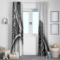 Solomon Islands Nguzunguzu Window Curtain Polynesian Tribal Pattern LT05 - Polynesian Pride