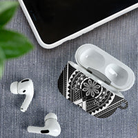 Philippines Batok Tribal Inspired Tattoo Black AirPods Case LT05 - Polynesian Pride