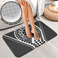 Philippines Batok Tribal Inspired Tattoo Black Bathroom Set LT05 - Polynesian Pride