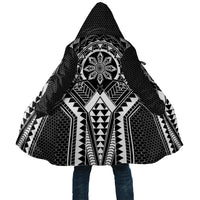 Philippines Batok Tribal Inspired Tattoo Black Cloak LT05 Unisex Black - Polynesian Pride