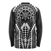 Philippines Batok Tribal Inspired Tattoo Black Long Sleeve Shirt LT05 - Polynesian Pride