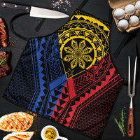 Philippines Batok Tribal Inspired Tattoo Apron LT05 Multicolor - Polynesian Pride