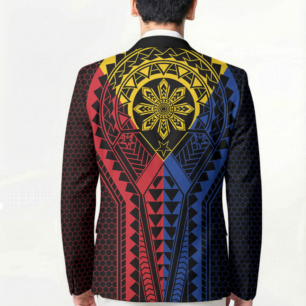 Philippines Batok Tribal Inspired Tattoo Blazer LT05 - Polynesian Pride