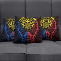 Philippines Batok Tribal Inspired Tattoo Pillow Cover LT05 - Polynesian Pride