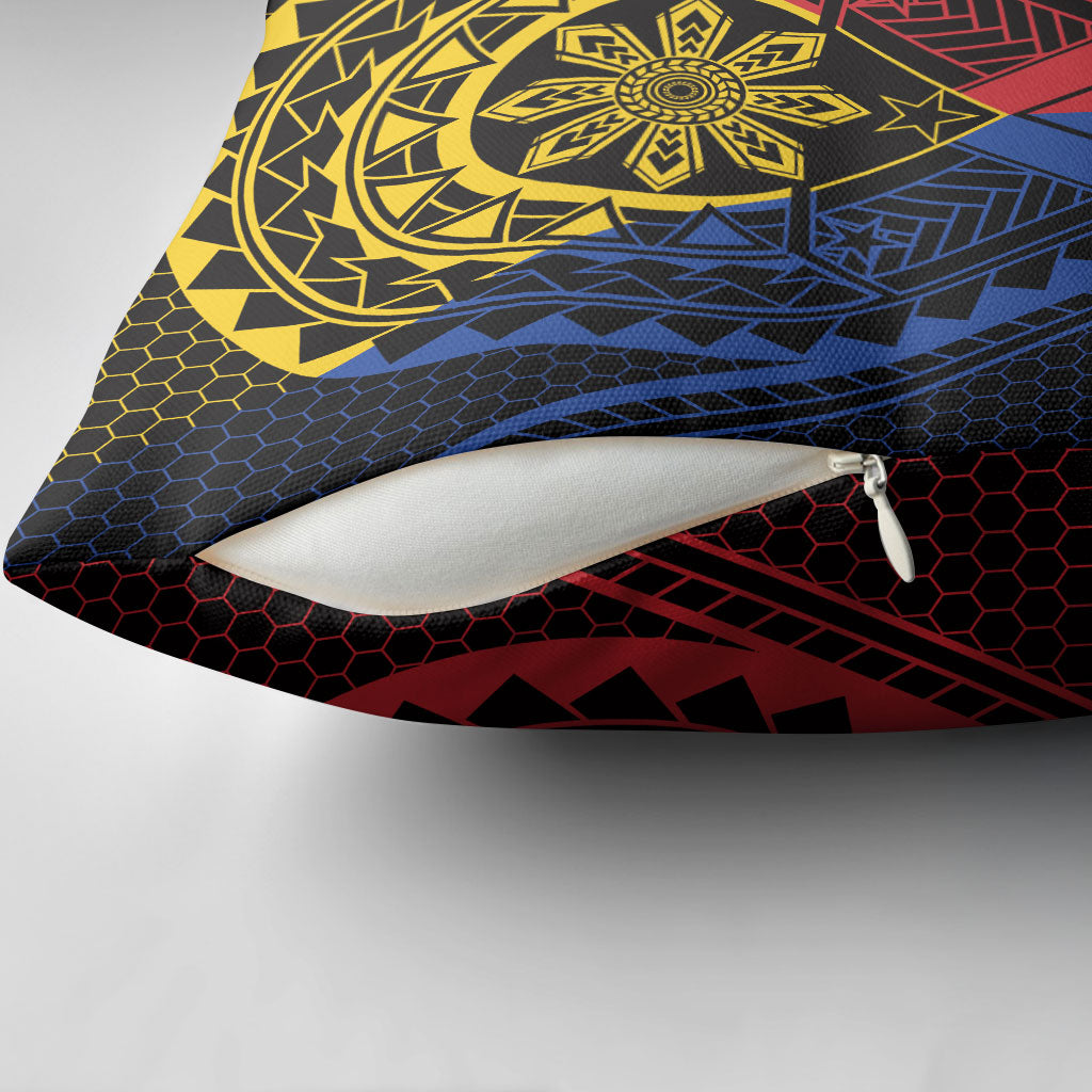 Philippines Batok Tribal Inspired Tattoo Pillow Cover LT05 - Polynesian Pride