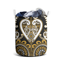 Aotearoa Ngai Te Rangi Laundry Basket Maori Tribal Pattern LT05 - Polynesian Pride