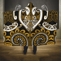 Aotearoa Ngai Te Rangi Hooded Blanket Maori Tribal Pattern LT05 - Polynesian Pride