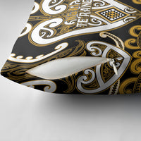 Aotearoa Ngai Te Rangi Pillow Cover Maori Tribal Pattern LT05 - Polynesian Pride