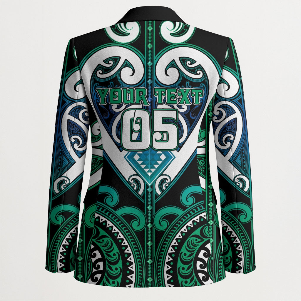 Custom Aotearoa Ngati Ranginui Blazer Maori Tribal Pattern LT05 - Polynesian Pride