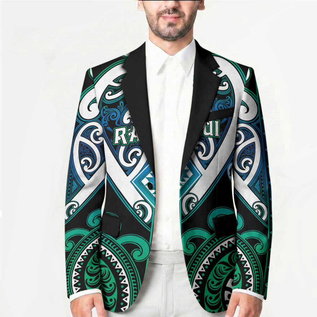 Custom Aotearoa Ngati Ranginui Blazer Maori Tribal Pattern LT05 - Polynesian Pride