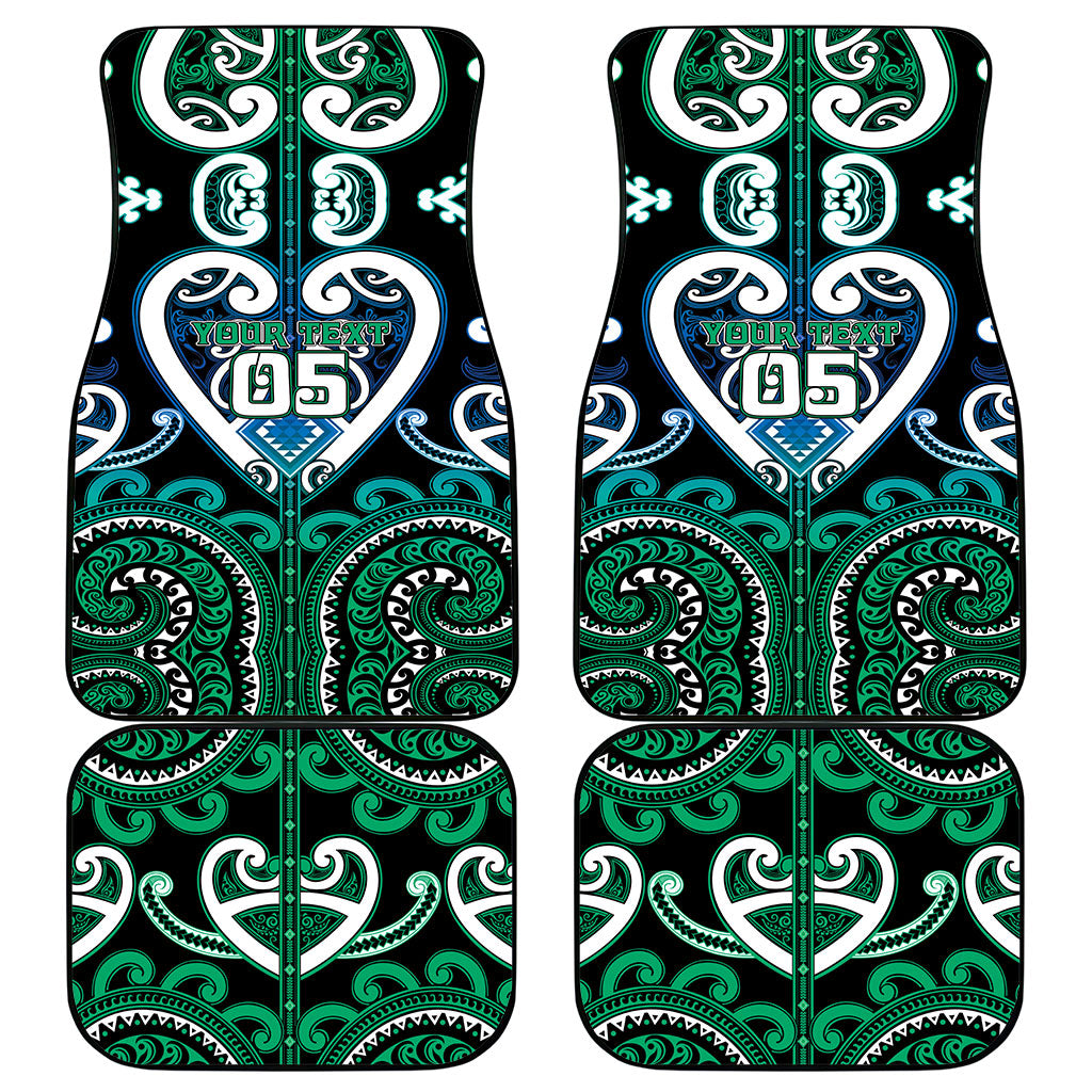 Custom Aotearoa Ngati Ranginui Car Mats Maori Tribal Pattern LT05 - Polynesian Pride