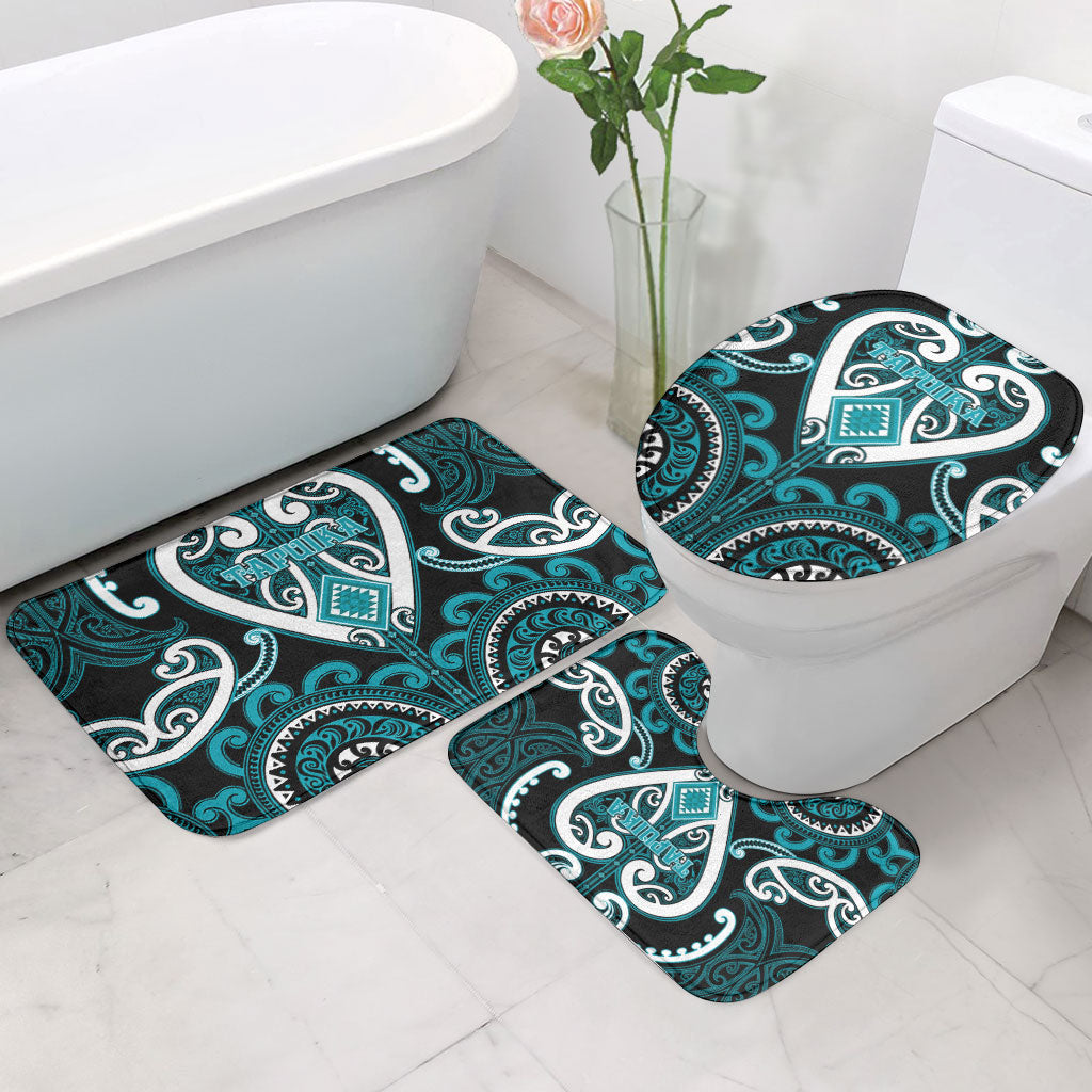 Aotearoa Tapuika Bathroom Set Maori Tribal Pattern LT05 - Polynesian Pride