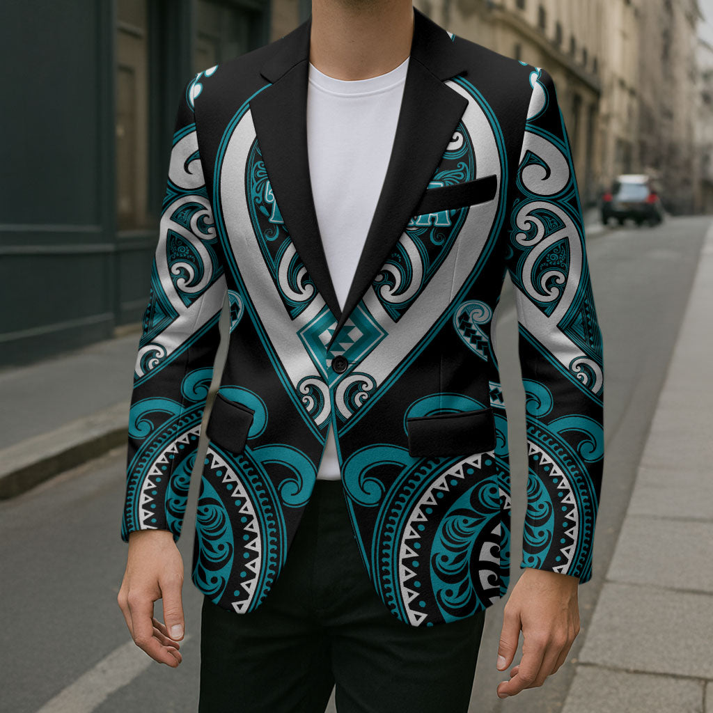 Custom Aotearoa Tapuika Blazer Maori Tribal Pattern LT05 - Polynesian Pride