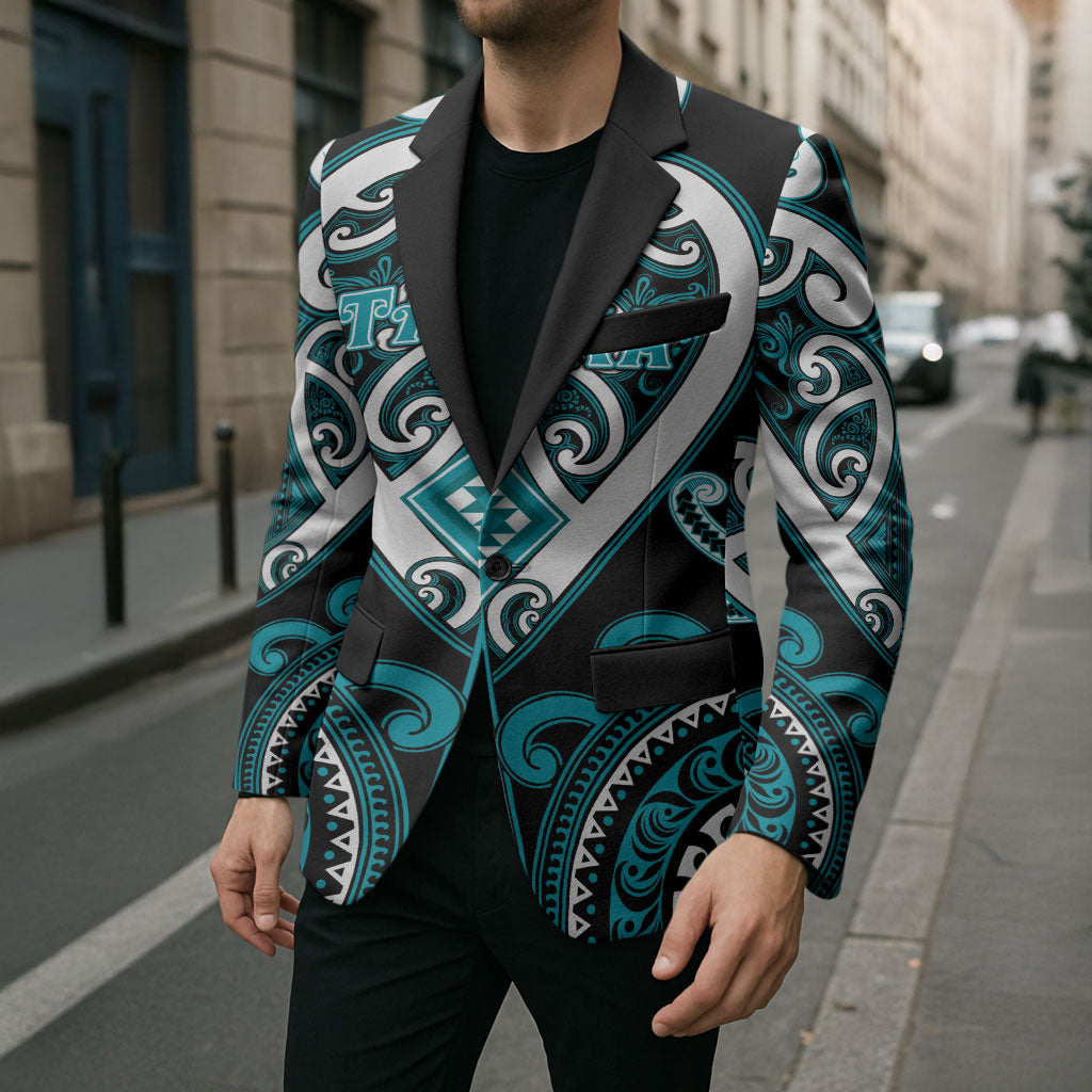 Custom Aotearoa Tapuika Blazer Maori Tribal Pattern LT05 - Polynesian Pride