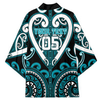 Custom Aotearoa Tapuika Kimono Maori Tribal Pattern LT05 - Polynesian Pride