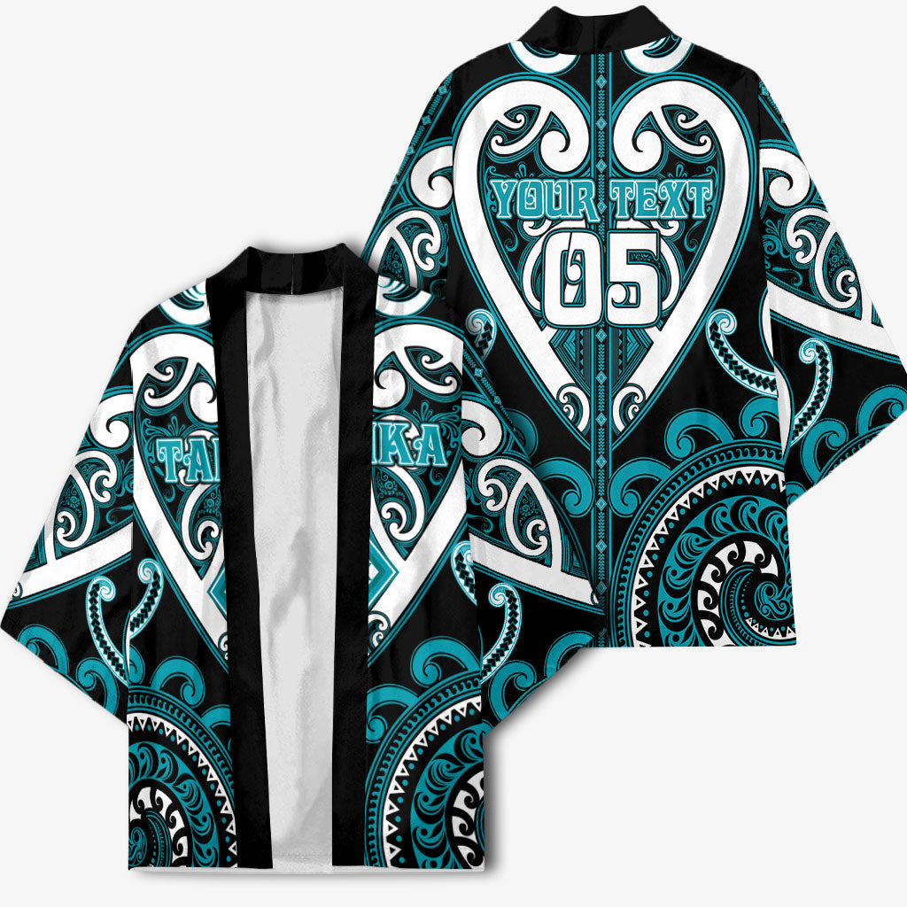 Custom Aotearoa Tapuika Kimono Maori Tribal Pattern LT05 - Polynesian Pride