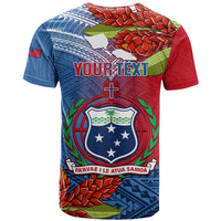 Personalized Samoa T Shirt Teuila Torch Ginger Mix Polynesian Tribal LT05 - Polynesian Pride