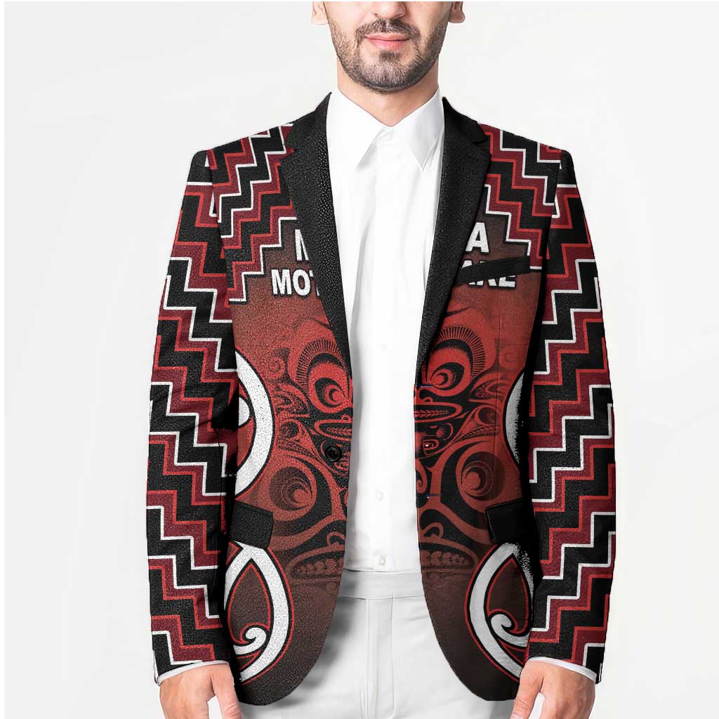 Personalised Aotearoa Mana Motuhake Blazer Poutama With Maori Pattern LT05 - Polynesian Pride