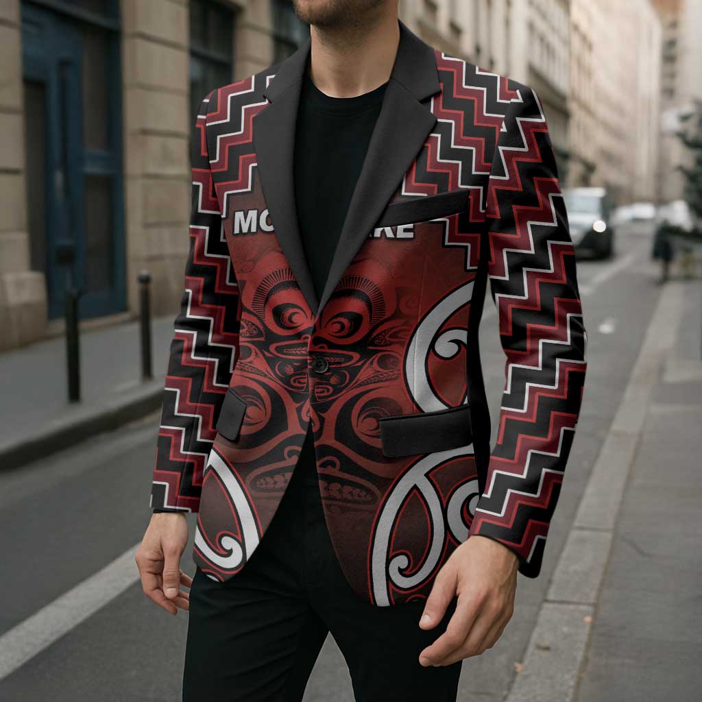 Personalised Aotearoa Mana Motuhake Blazer Poutama With Maori Pattern LT05 - Polynesian Pride