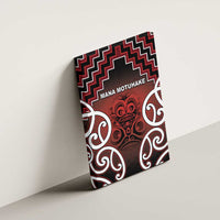 Aotearoa Mana Motuhake Canvas Wall Art Poutama With Maori Pattern - Polynesian Pride