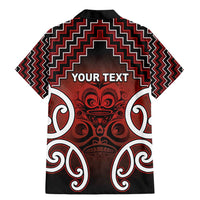 Personalised Aotearoa Mana Motuhake Family Matching Mermaid Dress and Hawaiian Shirt Poutama With Maori Pattern - Polynesian Pride
