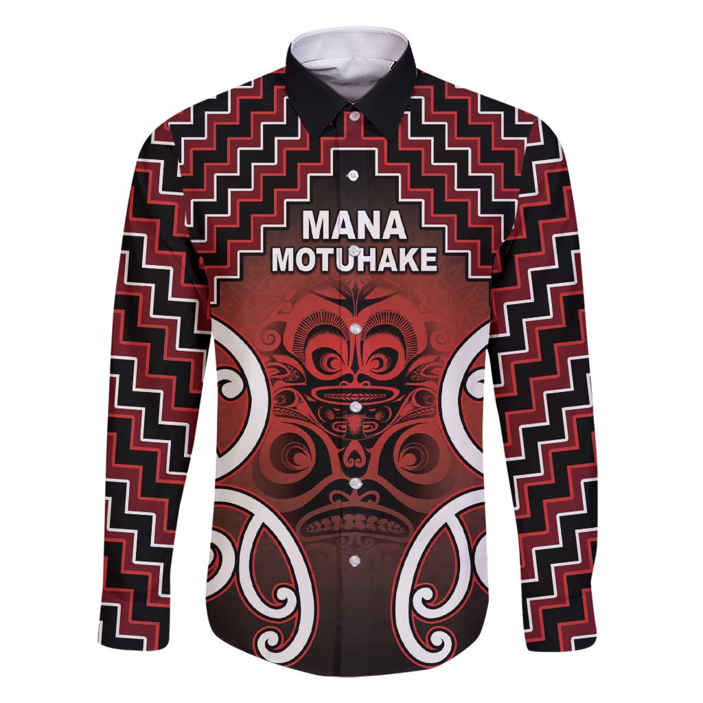 Personalised Aotearoa Mana Motuhake Family Matching Short Sleeve Bodycon Dress and Hawaiian Shirt Poutama With Maori Pattern - Polynesian Pride