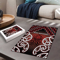 Aotearoa Mana Motuhake Puzzle Poutama With Maori Pattern - Polynesian Pride