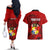 personalized-tonga-king-tupou-i-day-couples-matching-off-the-shoulder-long-sleeve-dress-and-hawaiian-shirt-tropical-flowers-with-ngatu-pattern