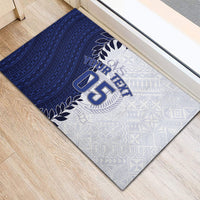 Custom Fiji Queen Victoria School Rubber Doormat 120 Years Anniversary LT05 - Polynesian Pride