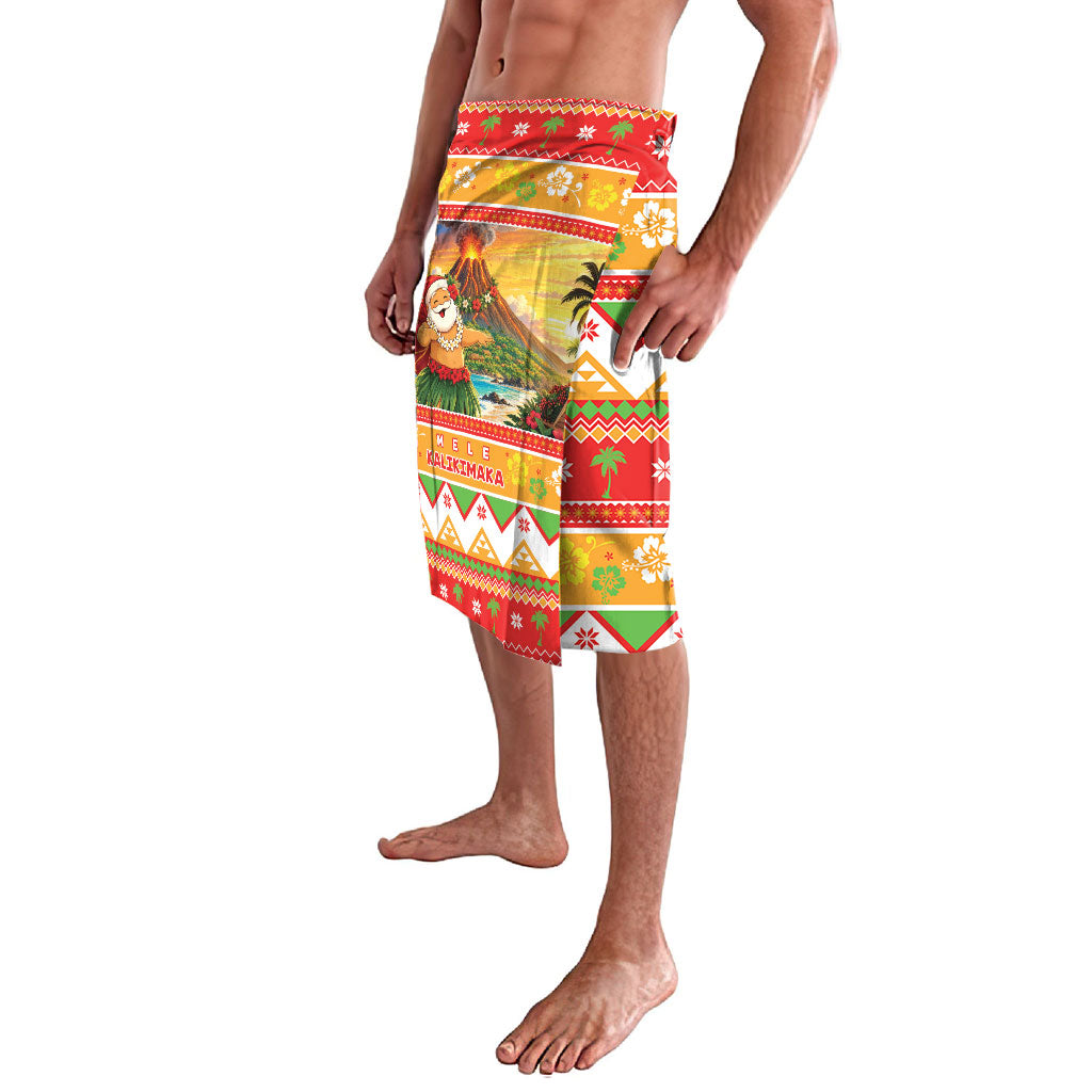 Hawaii Volcano Christmas Lavalava Have An Explosive Christmas LT05 - Polynesian Pride