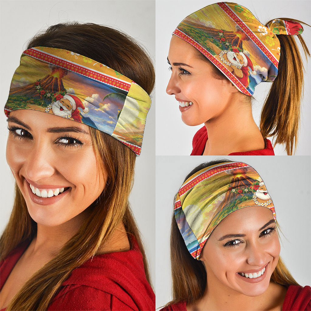 Hawaii Volcano Christmas Neck Gaiter Have An Explosive Christmas LT05 - Polynesian Pride