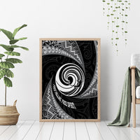 New Zealand Bungy Jumping Canvas Wall Art Maori Pattern LT05 - Polynesian Pride