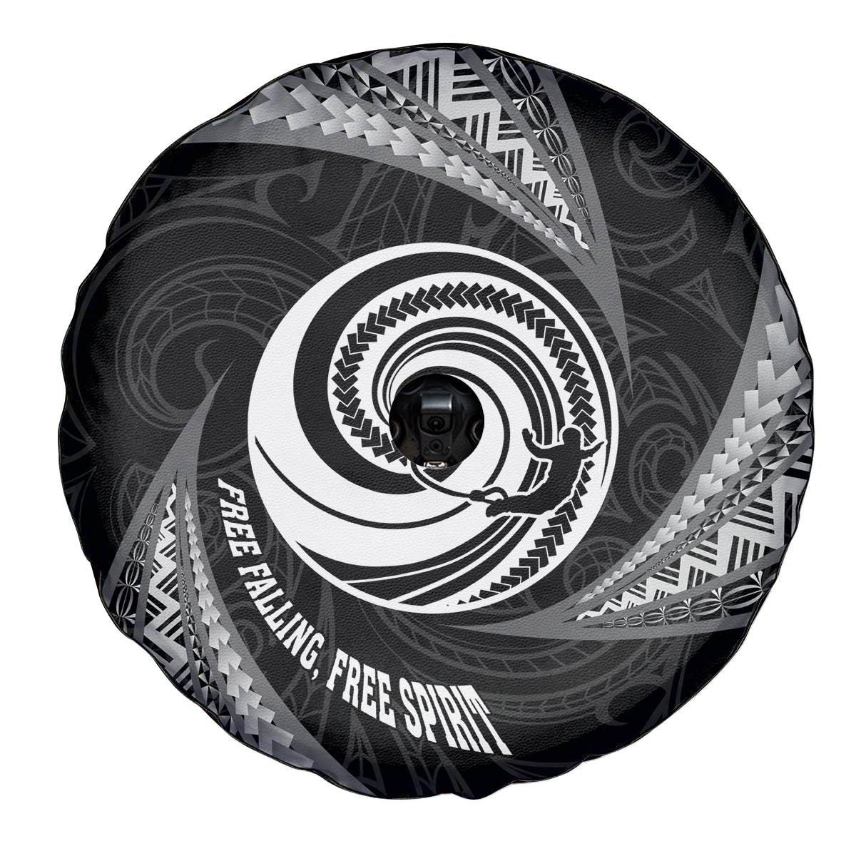 New Zealand Bungy Jumping Spare Tire Cover Maori Pattern LT05 - Polynesian Pride