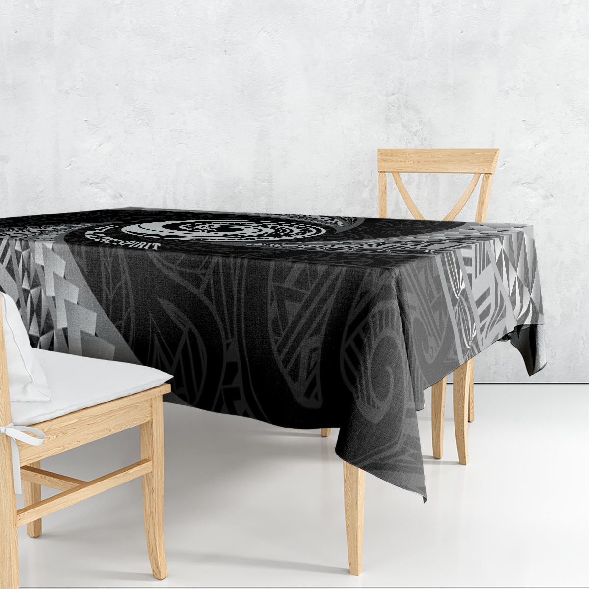 New Zealand Bungy Jumping Tablecloth Maori Pattern LT05 - Polynesian Pride