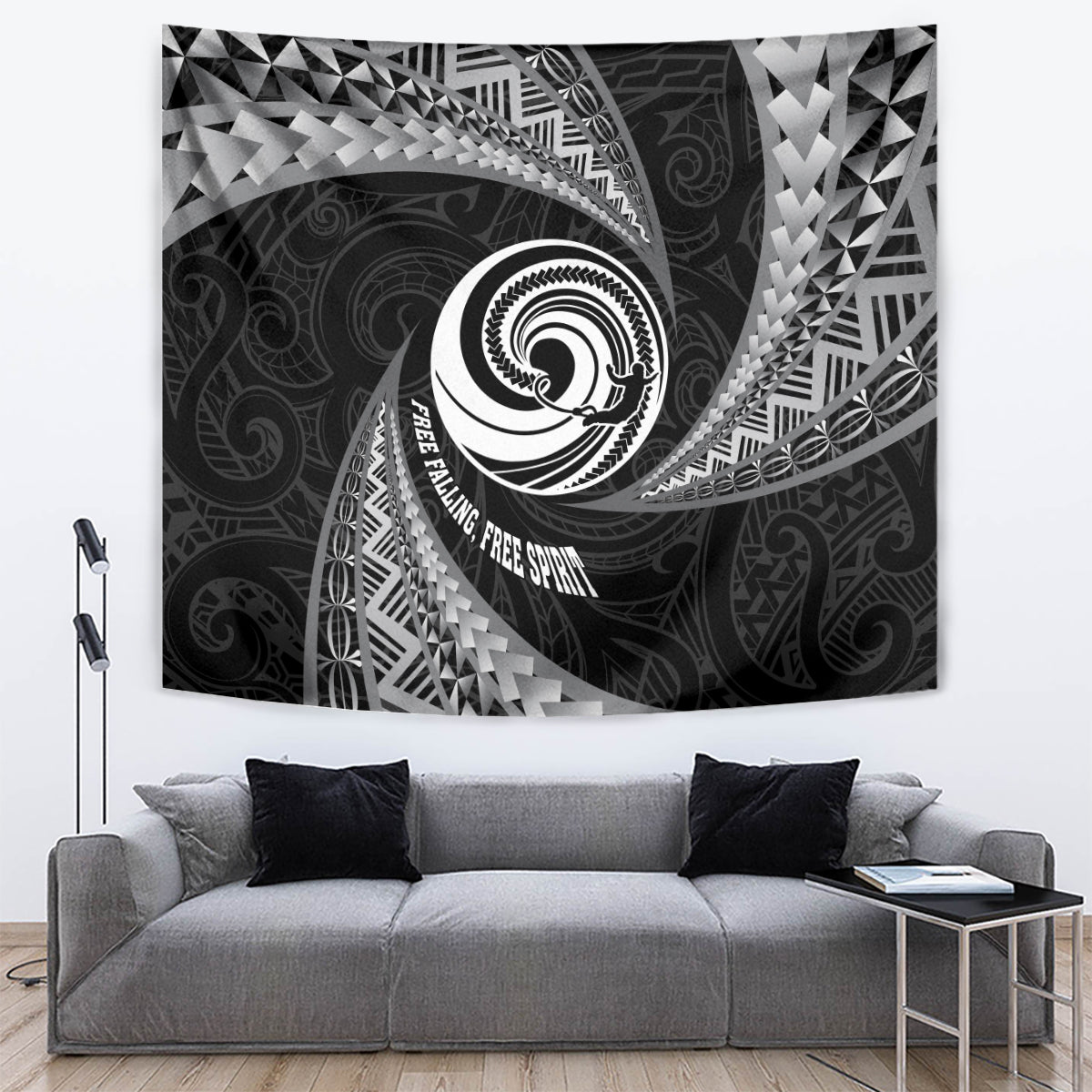 New Zealand Bungy Jumping Tapestry Maori Pattern LT05 - Polynesian Pride