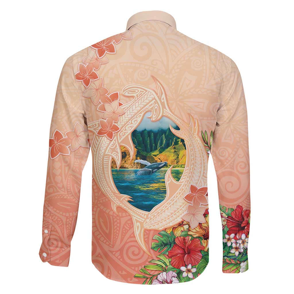 Hawaii Kauai Na Pali Coast Landscape Family Matching Puletasi and Hawaiian Shirt LT05 - Polynesian Pride