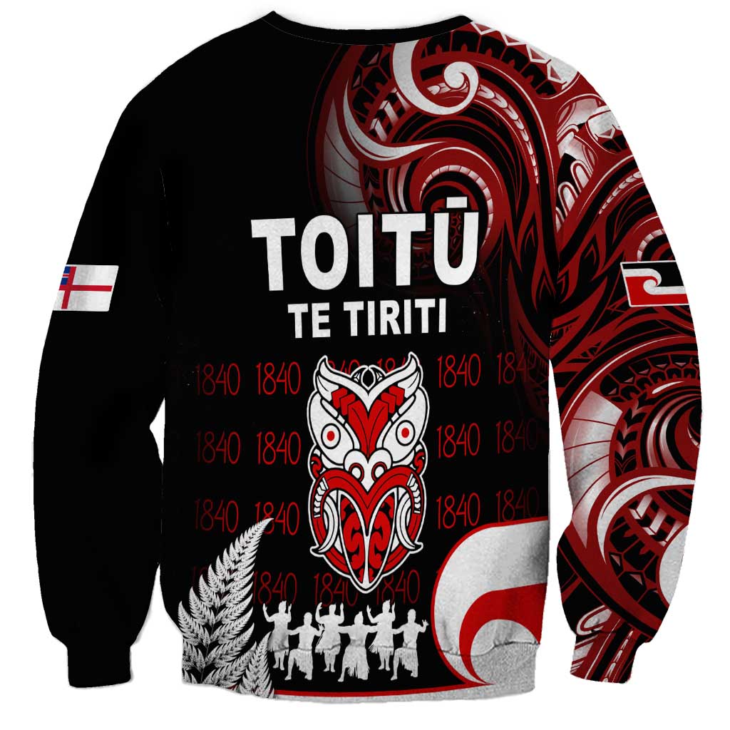 Aotearoa Toitu He Whakaputanga Sweatshirt Toitu Te Tiriti O Waitangi