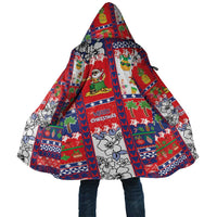 Wallis And Futuna Christmas Cloak Festive Beach Vibes - Polynesian Pride