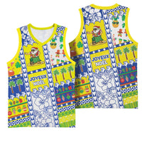 New Caledonia Christmas Basketball Jersey Festive Beach Vibes LT05 - Polynesian Pride