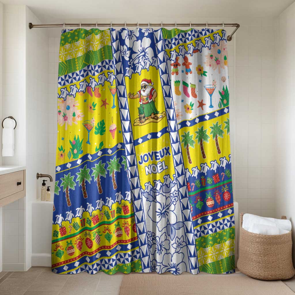 New Caledonia Christmas Bathroom Set Festive Beach Vibes - Polynesian Pride