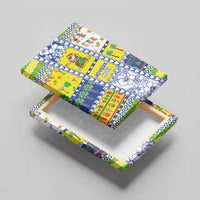 New Caledonia Christmas Canvas Wall Art Festive Beach Vibes - Polynesian Pride