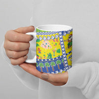 New Caledonia Christmas Ceramic Mug Festive Beach Vibes - Polynesian Pride