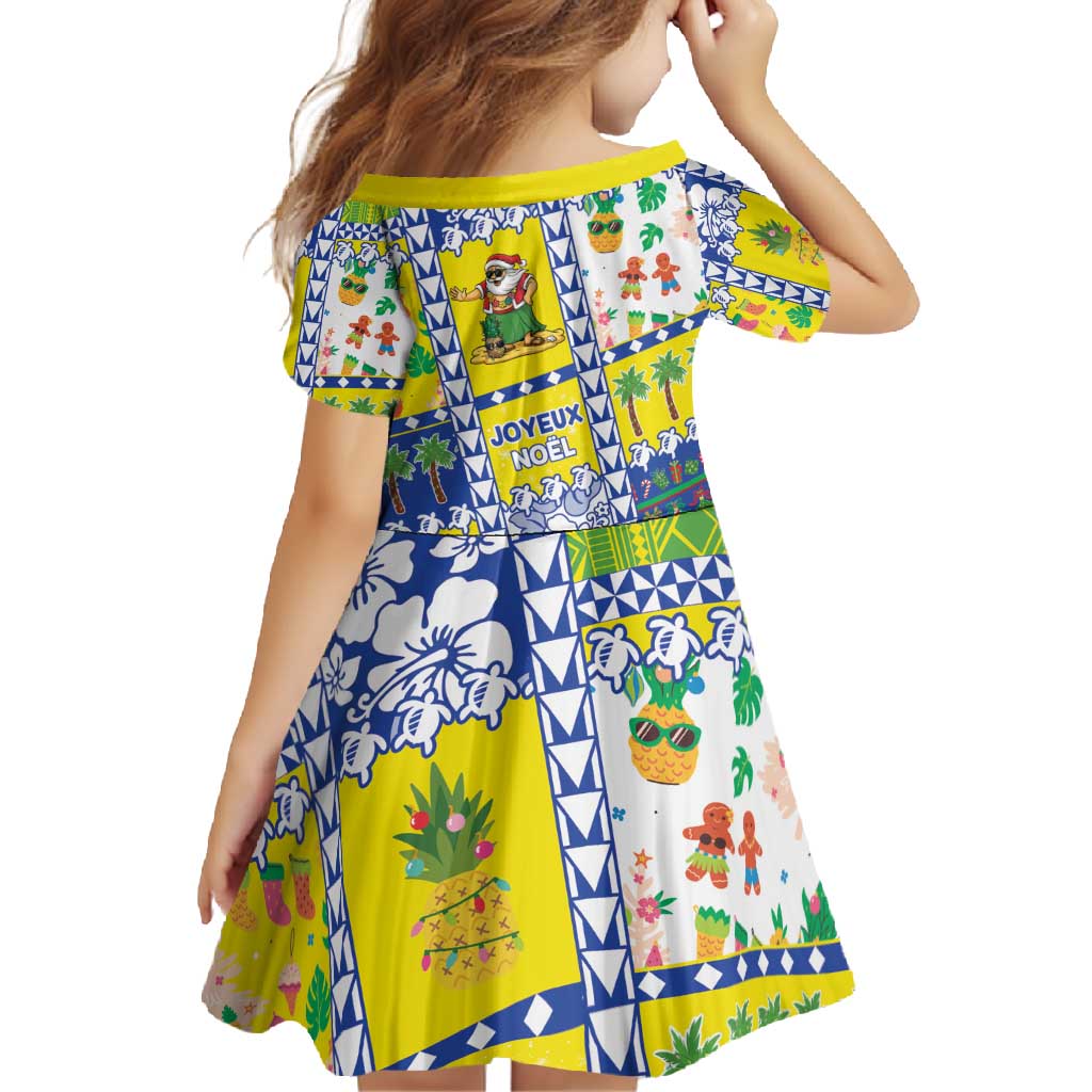 New Caledonia Christmas Family Matching Mermaid Dress and Hawaiian Shirt Festive Beach Vibes - Polynesian Pride