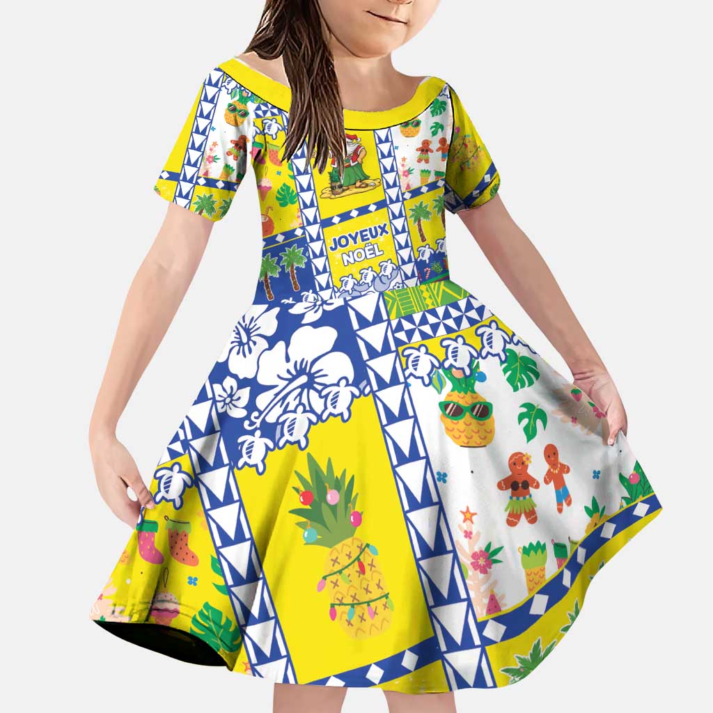 New Caledonia Christmas Family Matching Summer Maxi Dress and Hawaiian Shirt Festive Beach Vibes - Polynesian Pride