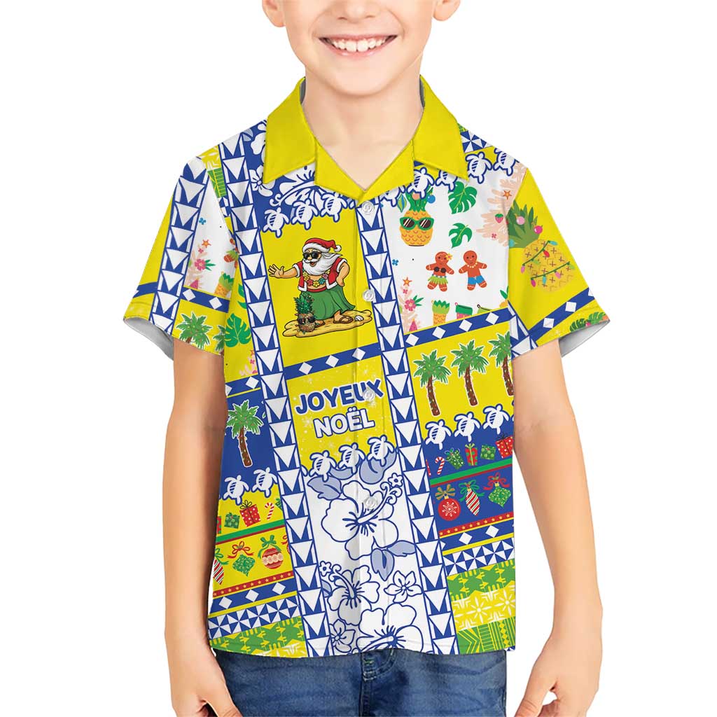 New Caledonia Christmas Family Matching Summer Maxi Dress and Hawaiian Shirt Festive Beach Vibes - Polynesian Pride
