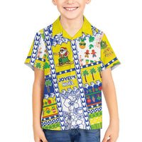 New Caledonia Christmas Family Matching Summer Maxi Dress and Hawaiian Shirt Festive Beach Vibes - Polynesian Pride