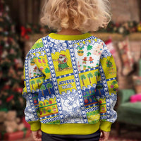 New Caledonia Christmas Kid Ugly Christmas Sweater Festive Beach Vibes - Polynesian Pride
