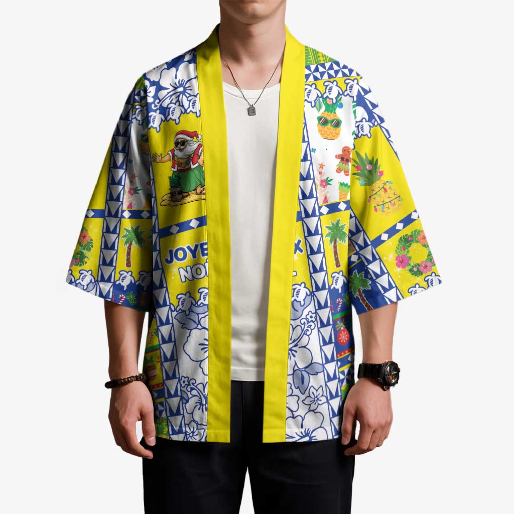 New Caledonia Christmas Kimono Festive Beach Vibes - Polynesian Pride